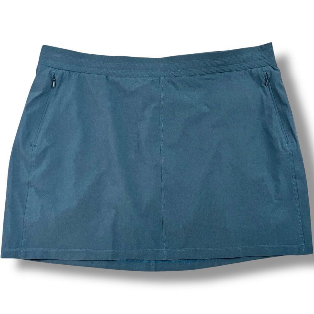 Kuhl Women's Freeflex Performance Stretch Comfort Skort in Rainstorm Size XL